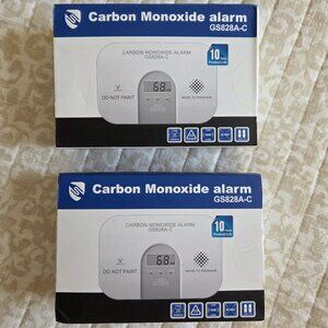 2-Pack Siterwell GS828A-C Interconnected CO Alarm * 2023 MFG * NEW & SEALED